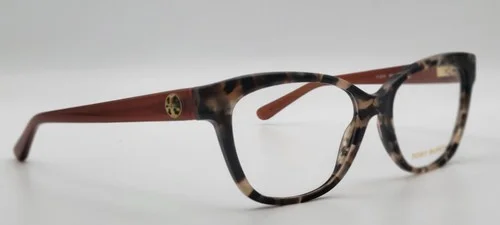 Tory Burch TY2079 Pearl Brown Tortoise Square Full Rim Women