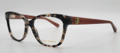 Tory Burch TY2079 Pearl Brown Tortoise Square Full Rim Women 3