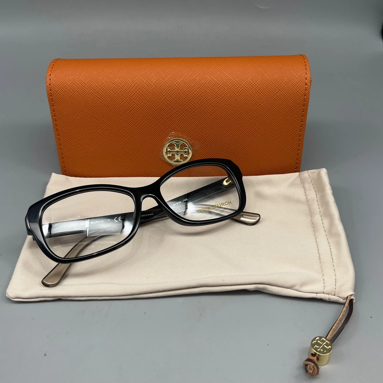 Tory Burch TY2095U/ 1762 Eyeglasses Women- 54-16-140mm - Black - 100% Original 4