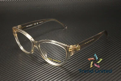 TORY BURCH TY2123U 1934 Transparent Brown Demo Lens 53 mm Women