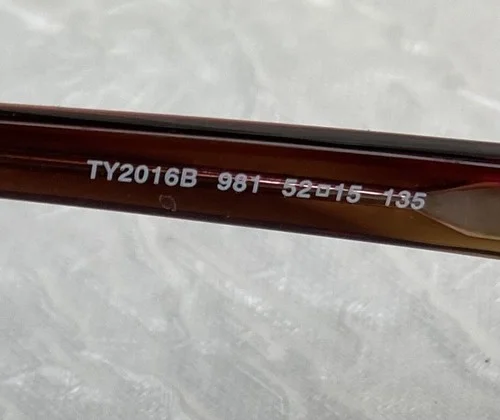 Tory Burch Women’s Eyeglass FRAMES Only W/ Rhinestone Detail 3