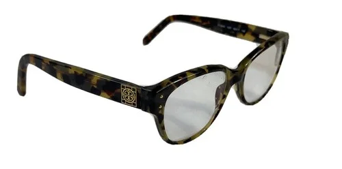 Tory Burch Womens Tortoise Shell Square Frame Eyeglasses