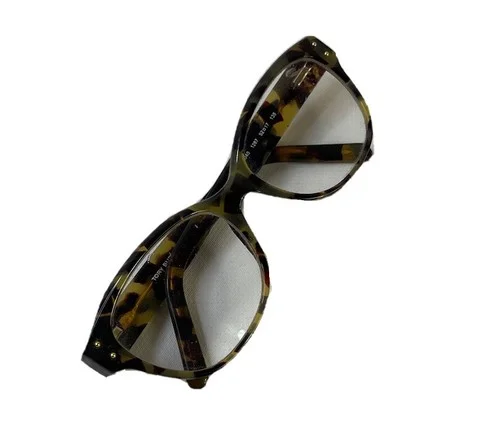 Tory Burch Womens Tortoise Shell Square Frame Eyeglasses 2