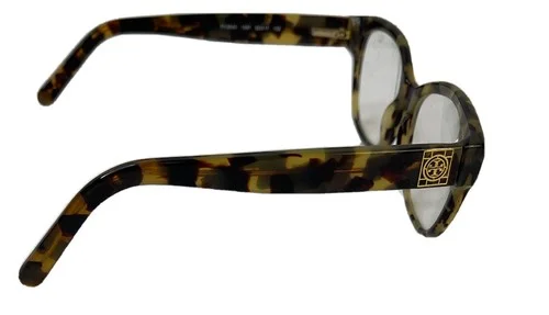 Tory Burch Womens Tortoise Shell Square Frame Eyeglasses 3