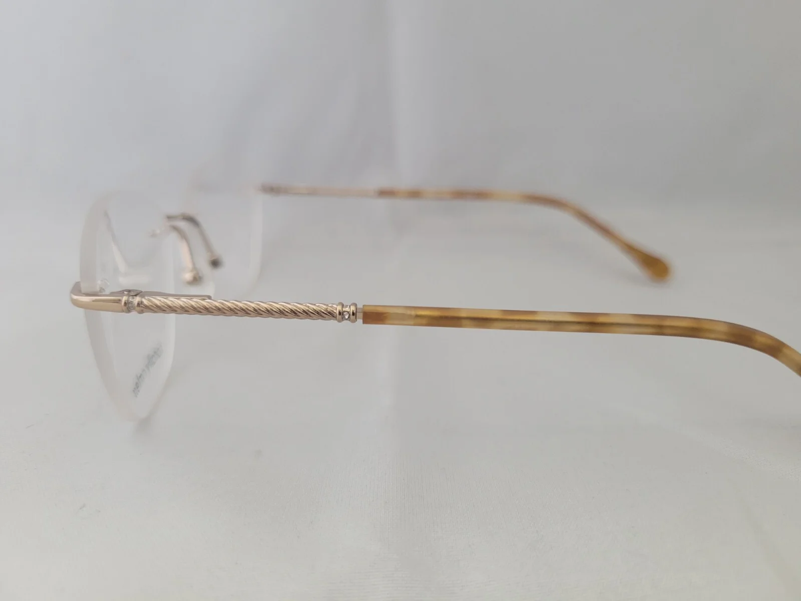 Totally Rimless TR303 Milano Rose Gold Rimless Eyeglasses 52-18-135 3