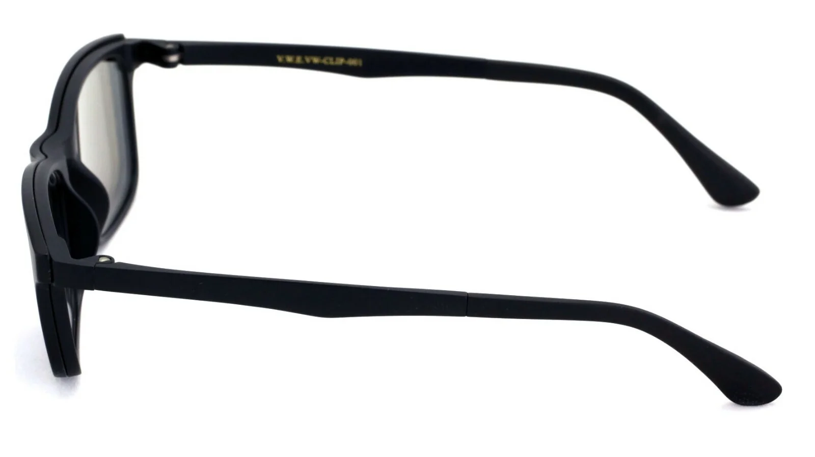 TR90 Black Reading Glasses With Sunglasses Clip On - Eyeglasses Readers Clear 3