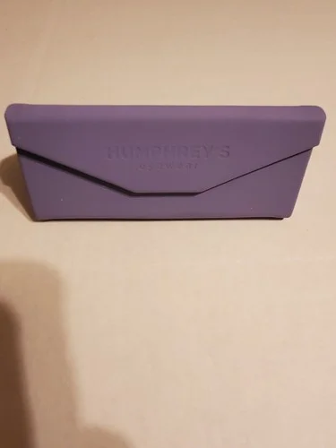 Triangular Eyeglass Case Humphreys Eye Wear Streetfushion with Cleaning cloth