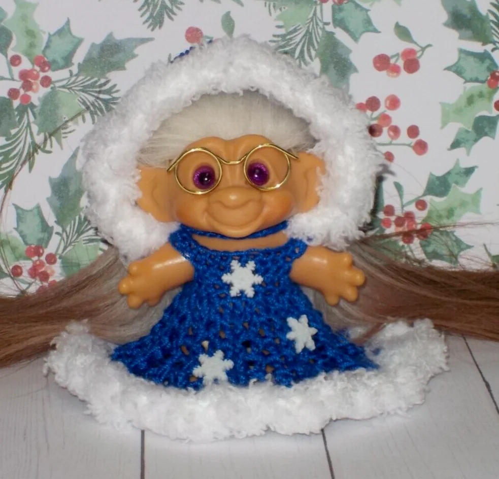 Troll Doll Clothes & Eyeglasses for Vintage 2 1/2
