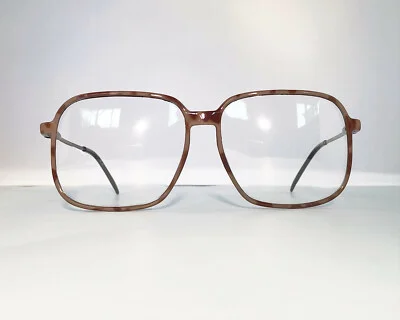 TRUE VINTAGE BELLE QUALITE ELAN LIGHT TORTOISE EYEGLASS FRAMES NOS KOREA 2