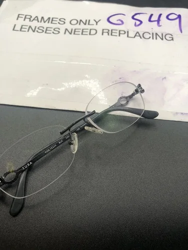 TURA BRILLIANCE TE262 BLK Black Womens Cat Eye Eyeglasses Frames 50-17-135 B:38 4