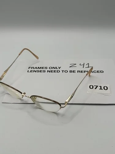 Tura Eyeglass Frames MOD.421 LBR 52 18 Gold