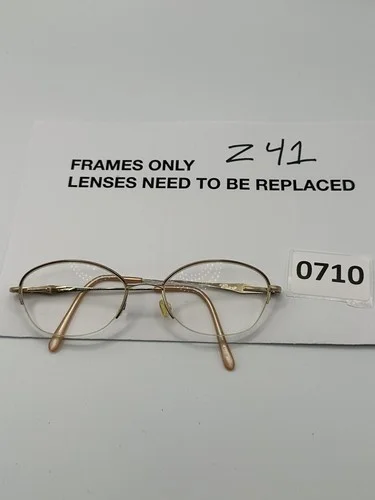 Tura Eyeglass Frames MOD.421 LBR 52 18 Gold 2