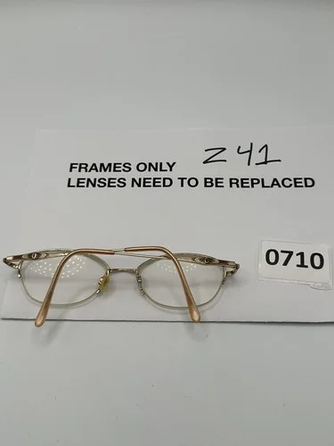 Tura Eyeglass Frames MOD.421 LBR 52 18 Gold 3