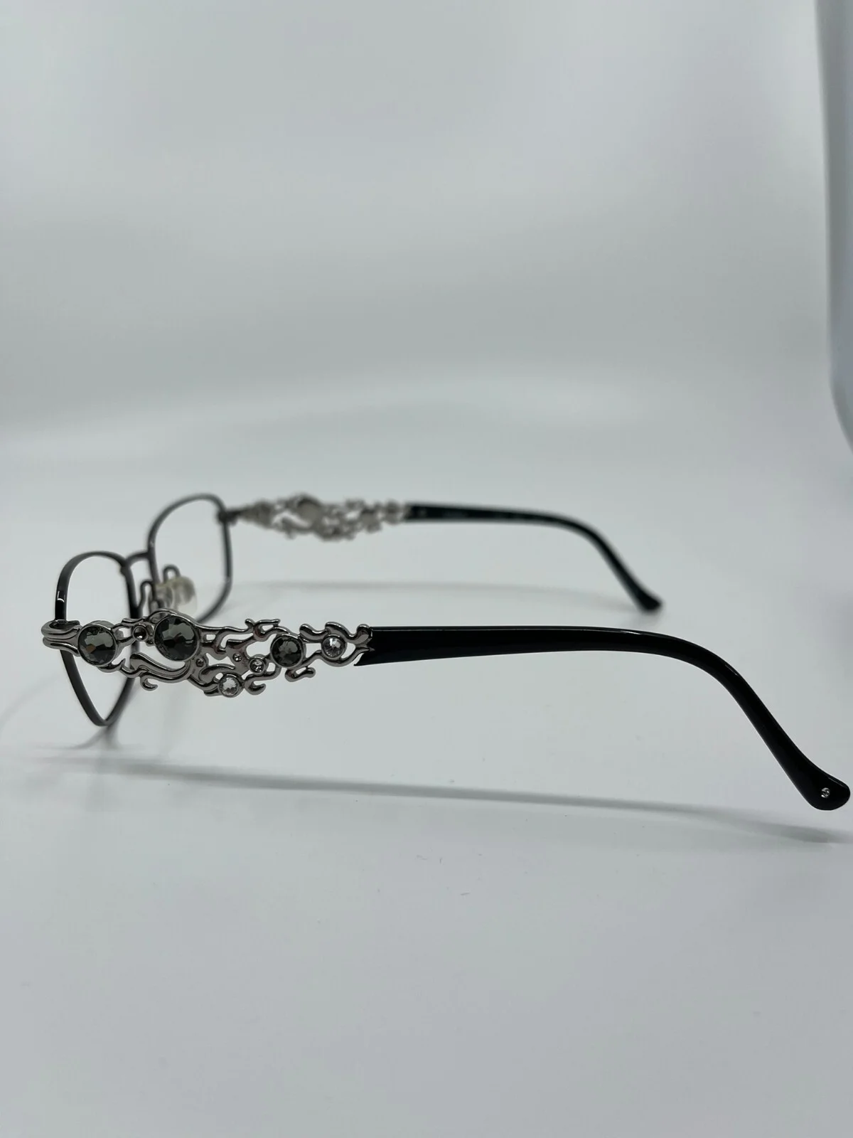 Tura Eyeglasses Frames MOD.R612 DGN 51 16 135 Frames Only Silver H6538 3
