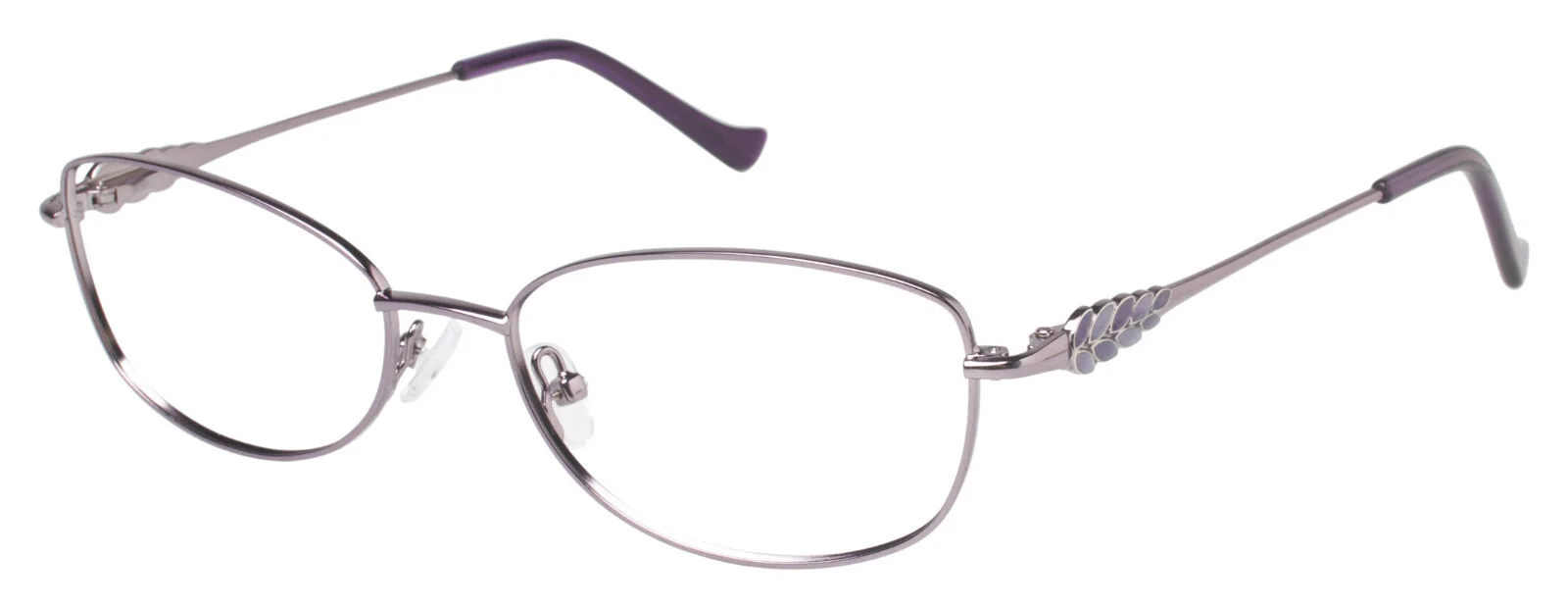 Tura Mod 907 Eyeglasses Frames & Case Lilac 53-17-135