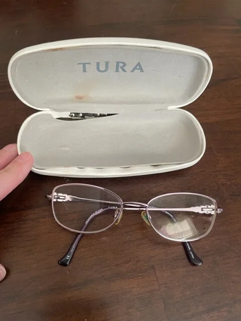 Tura Mod 907 Eyeglasses Frames & Case Lilac 53-17-135 2