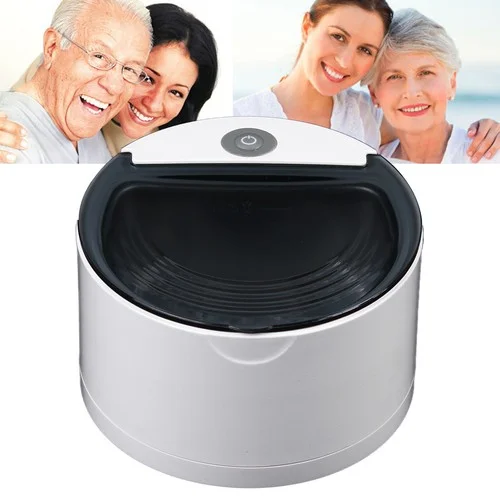 Ultra Sonic Cleaner Ultrasonic Denture Device fit Toothbrush Cleaning Eyeglasses