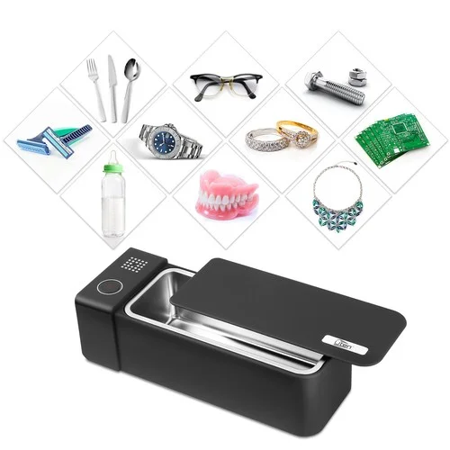 Ultrasonic Cleaner 600ml Low Noise Wash Machine for Cleaning Eyeglasses Jewelry 3