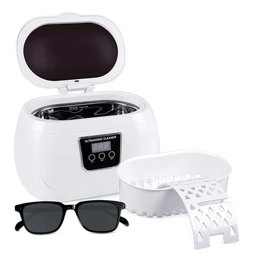 Ultrasonic Jewellery Cleaner Machine Eyeglass Wave Cleaning Polishing Tank Timer 2