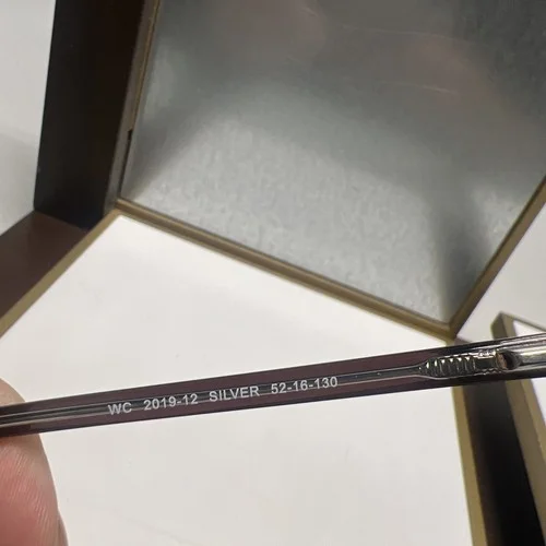 Unbranded WC 2019-12 Silver Eyeglasses 2