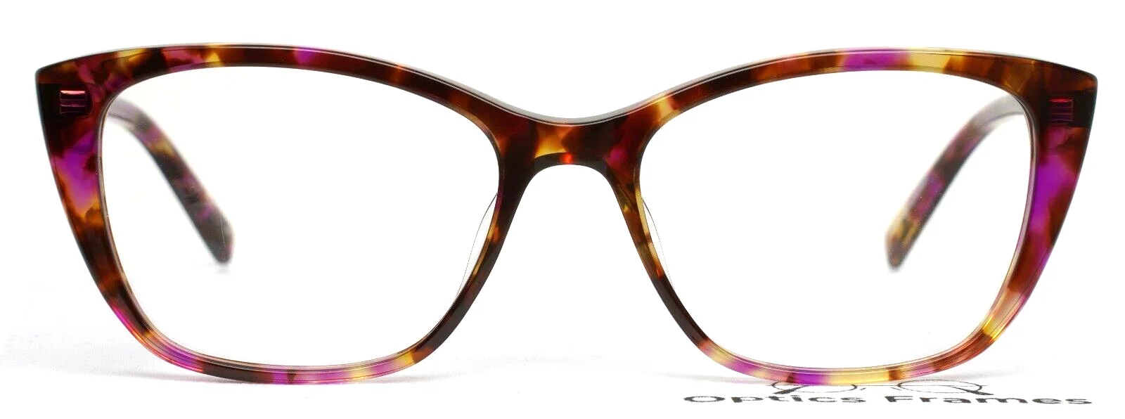 UNBRANDED WC2020-11 Pink Tortoise Womens Cat Eye Eyeglasses 51-16-135 B:38 2