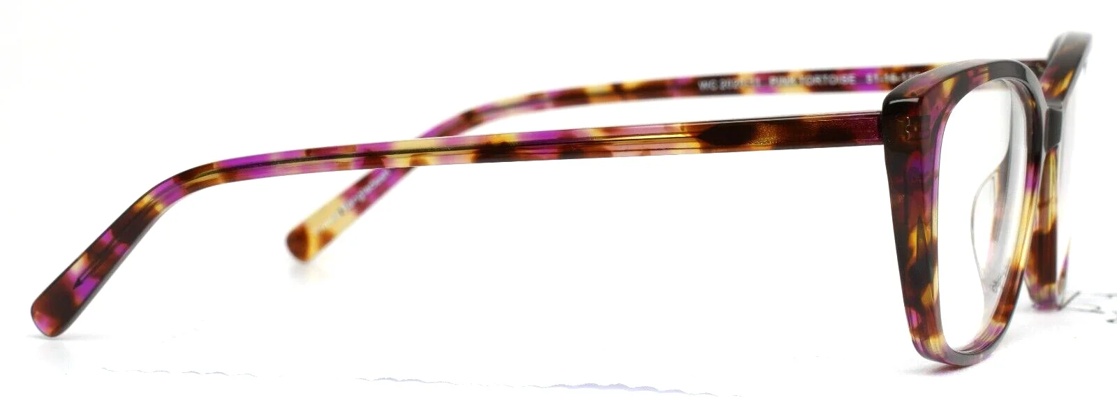 UNBRANDED WC2020-11 Pink Tortoise Womens Cat Eye Eyeglasses 51-16-135 B:38 4