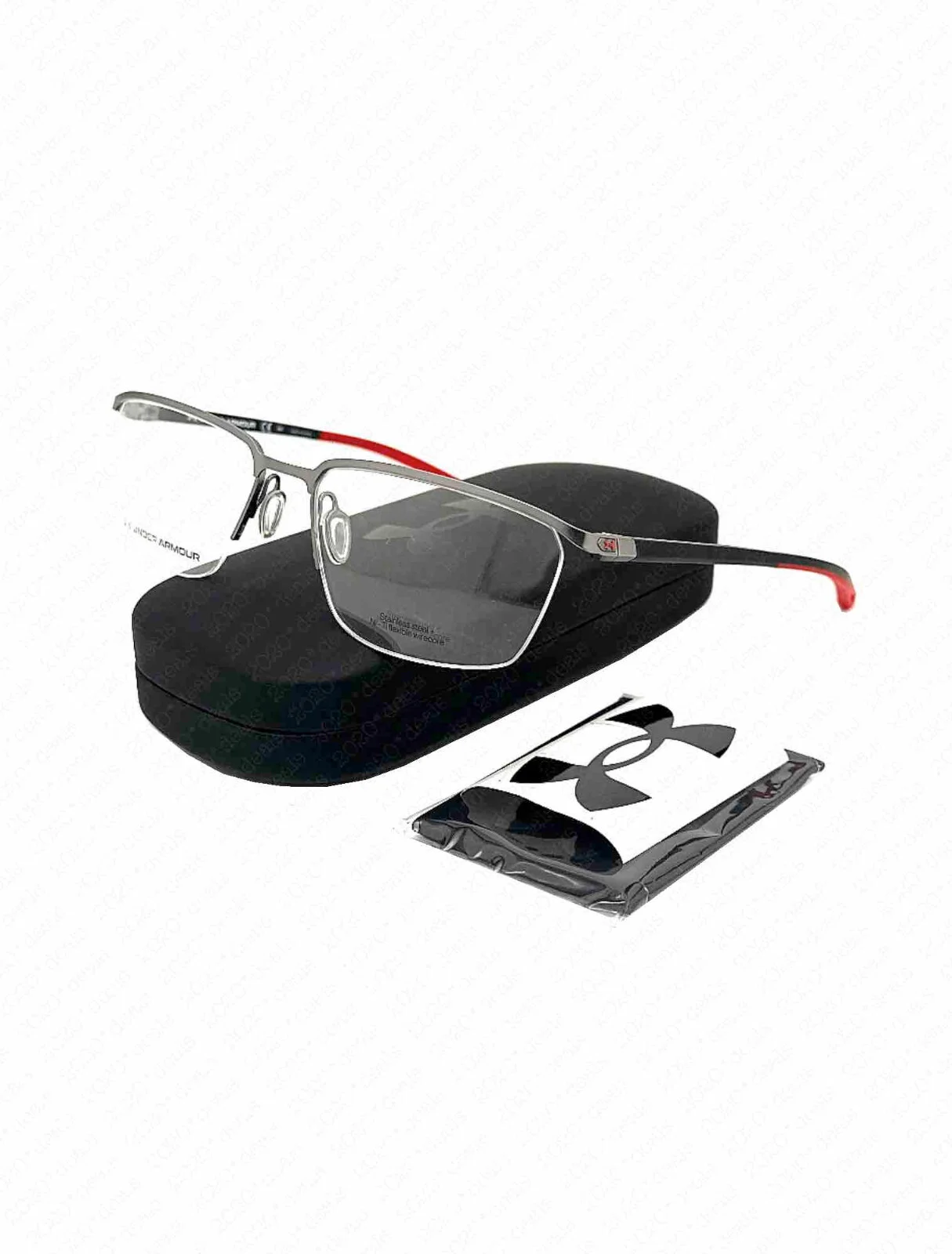 Under Armour UA 5002/G R81 57mm Matte Ruthenium w/Demo Lenses Eyeglasses 2