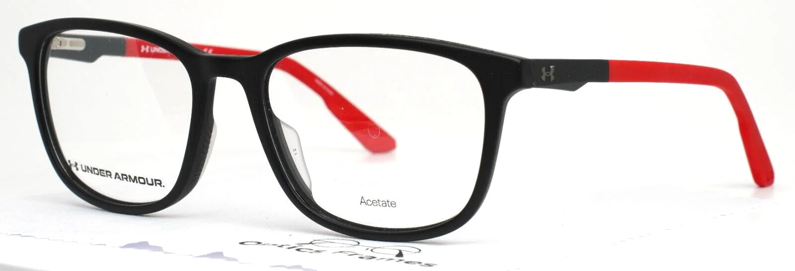 UNDER ARMOUR UA5011G 003 Black Mens Square Full Rim Eyeglasses 54-18-145 B:41