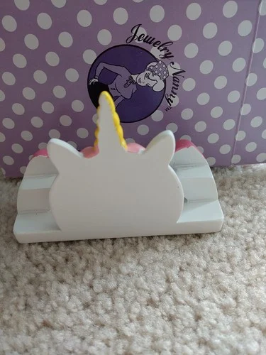 Unicorn Eyeglasses Holder Stand Sun Glasses Display Decor Jewelry Nanny Ceramic 2