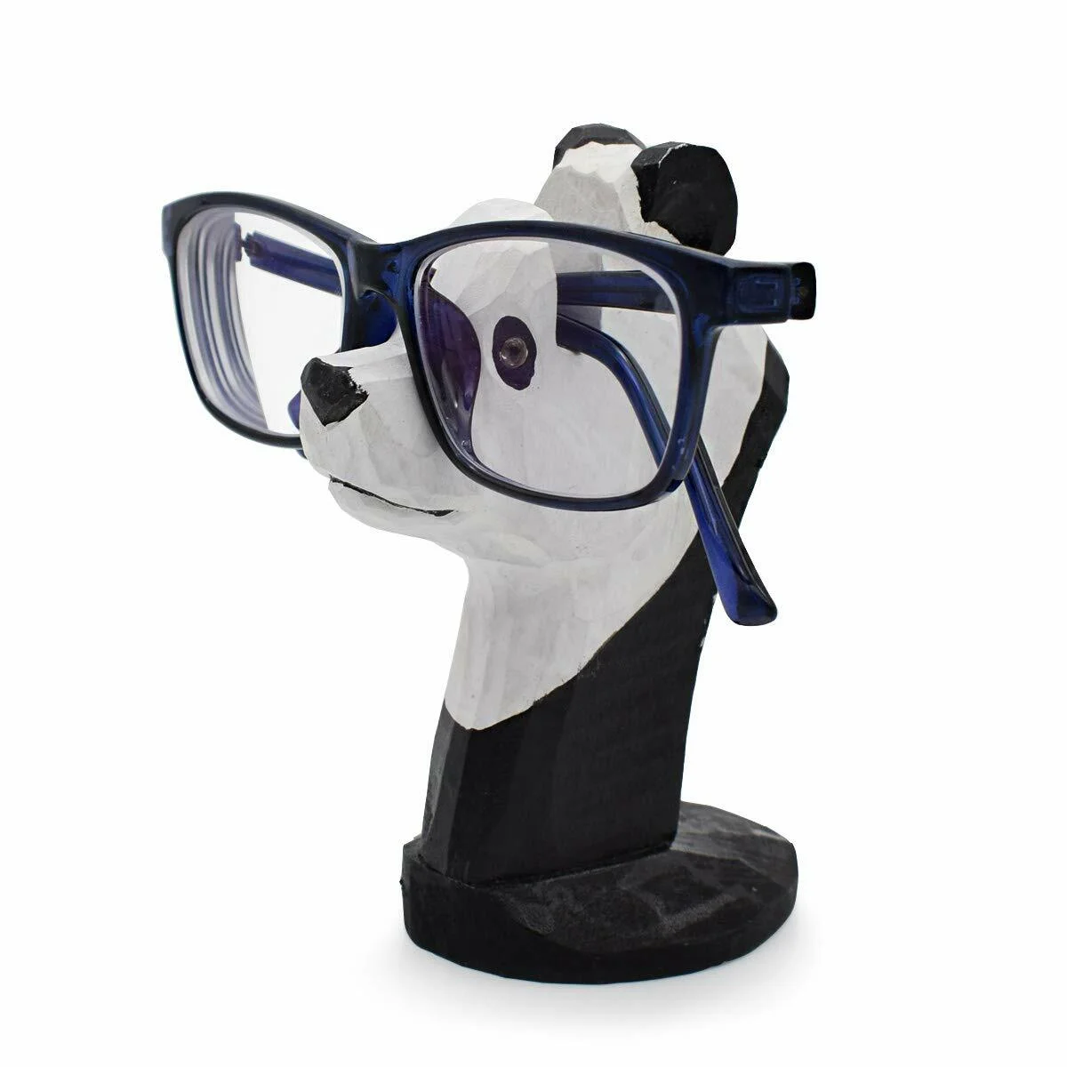 Unicorn Wood Carving Eyeglasses Holder Stand Sunglasses Display decor