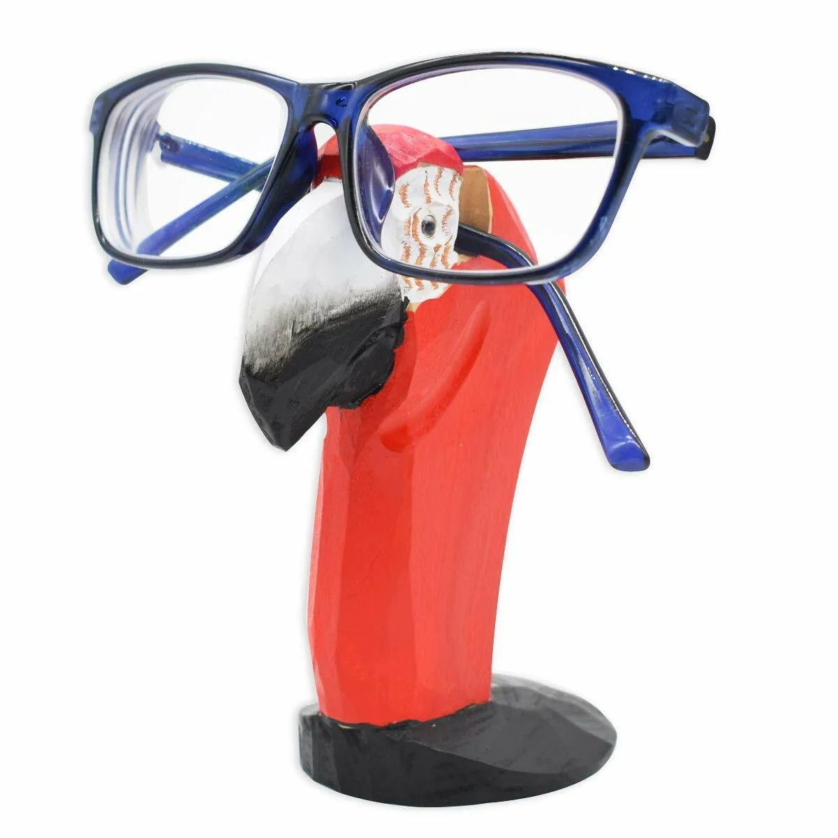 Unicorn Wood Carving Eyeglasses Holder Stand Sunglasses Display decor 2