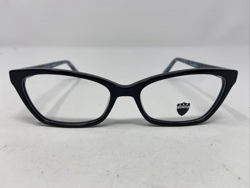 Union Queen of the Dog Park C1 53-17-140 BlackFull Rim Eyeglasses Frame RO49