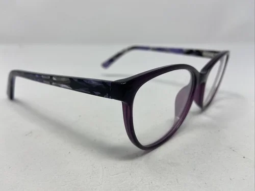 Union Soccer Mom! C10 53-16-140 Purple Tortoise Full Rim Eyeglasses Frame IV68 3