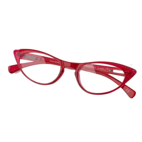 Unique Vintage Red Retro Cat Eye Cheaters Eyeglasses, NEW! 2