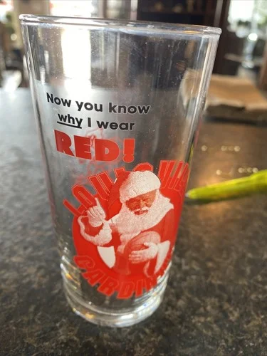 University Of Louisville Basketball Glass 1