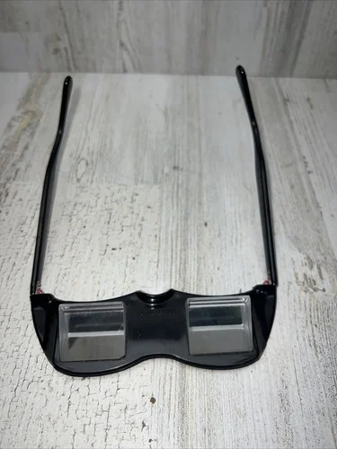 Unusual Optical Oddity: Vintage Prismatic Glasses.