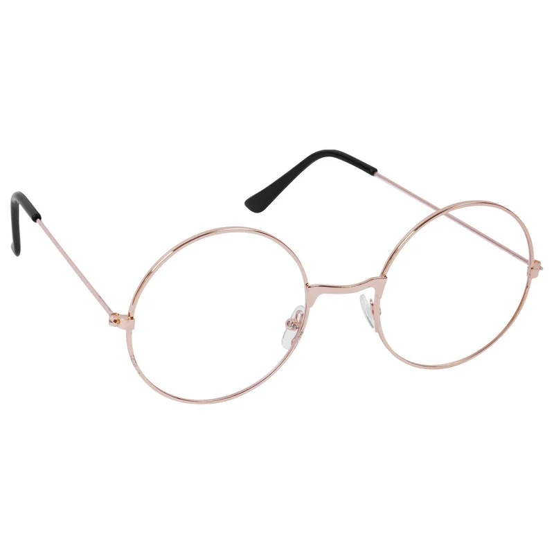 US Santa Claus Claus Suits Round Wire Rim Glasses+White Gloves Chrismas Costume 2