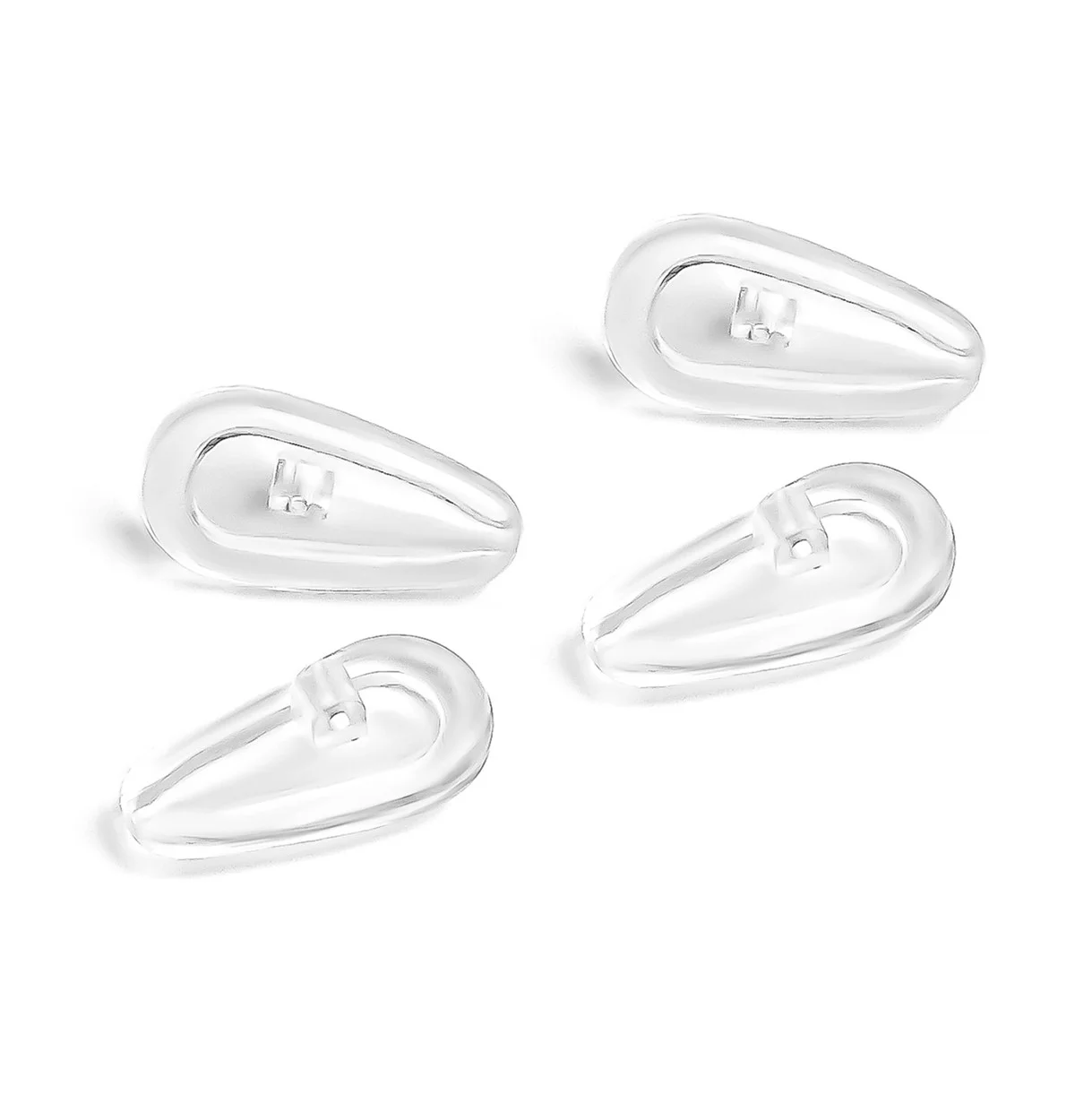 US Seller Oakley Socket Airtech Push-In Nose Pads Soft Silicone Eyeglasses Frame 3