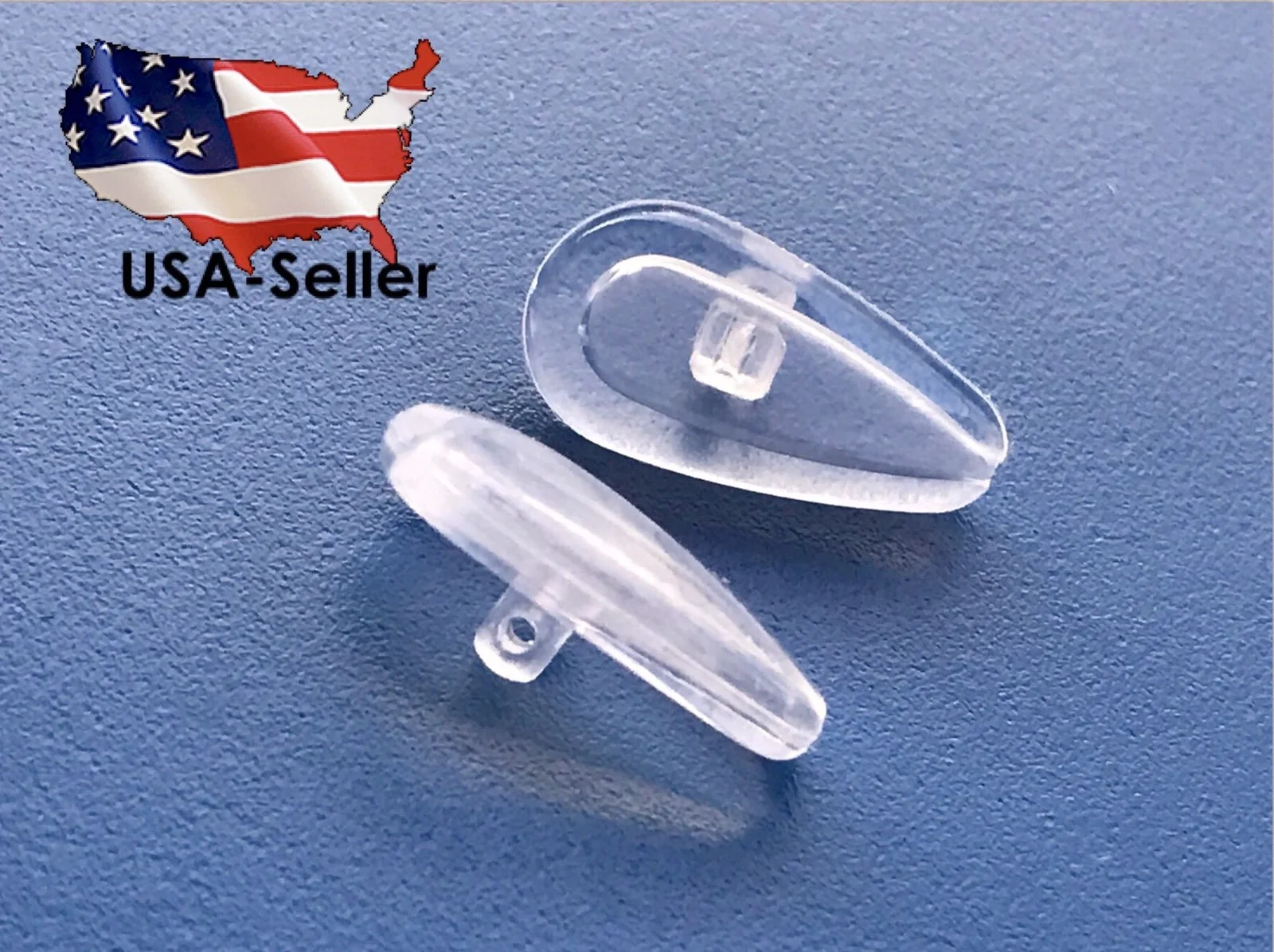 US Seller Oakley Socket Airtech Push-In Nose Pads Soft Silicone Eyeglasses Frame 4