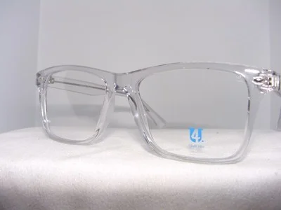 US214 CRYSTAL CLEAR EYEGLASS FRAME SIZE 54-17 2