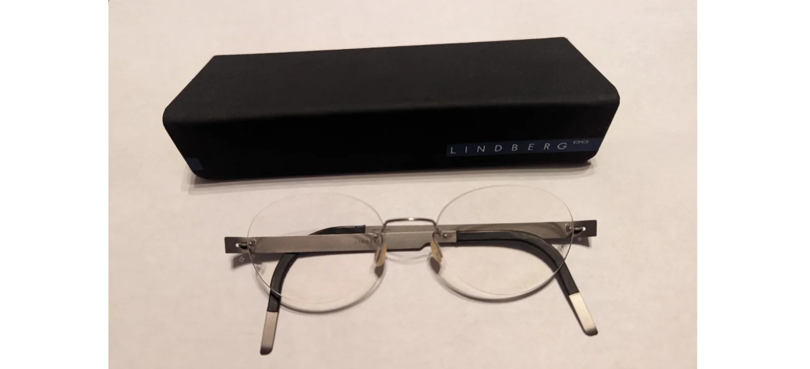 Used Lindberg Spirit Titanium Rimless Glasses, T68-145 Cal EA10, No. 068/479D