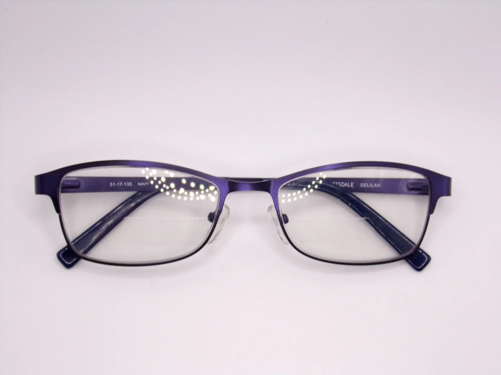 (Used) Richard Taylor Scottsdale Delilah Navy 51 17 135 Eyeglasses Frames
