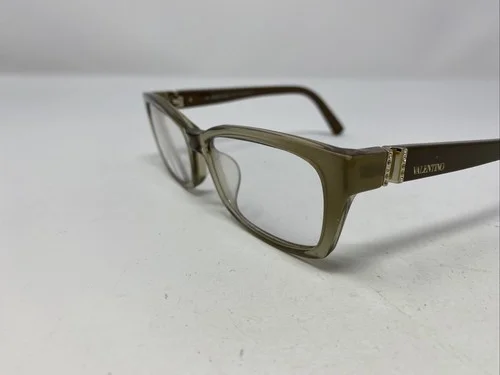 Valentino Eyeglasses Frame Italy V2615R 303 52-16-130 Brown Full Rim CY46 2
