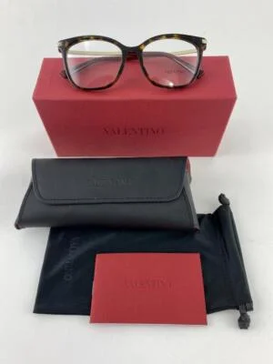 Valentino NEW Genuine Havana Tortoise Fashion Frames Womens Eyeglasses VA 3048