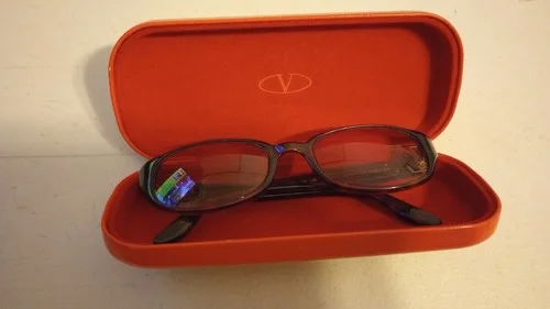 Valentino V5027/S 7UR Eyeglasses Sunglasses Frames Clear Brown Tortoise Oval 2