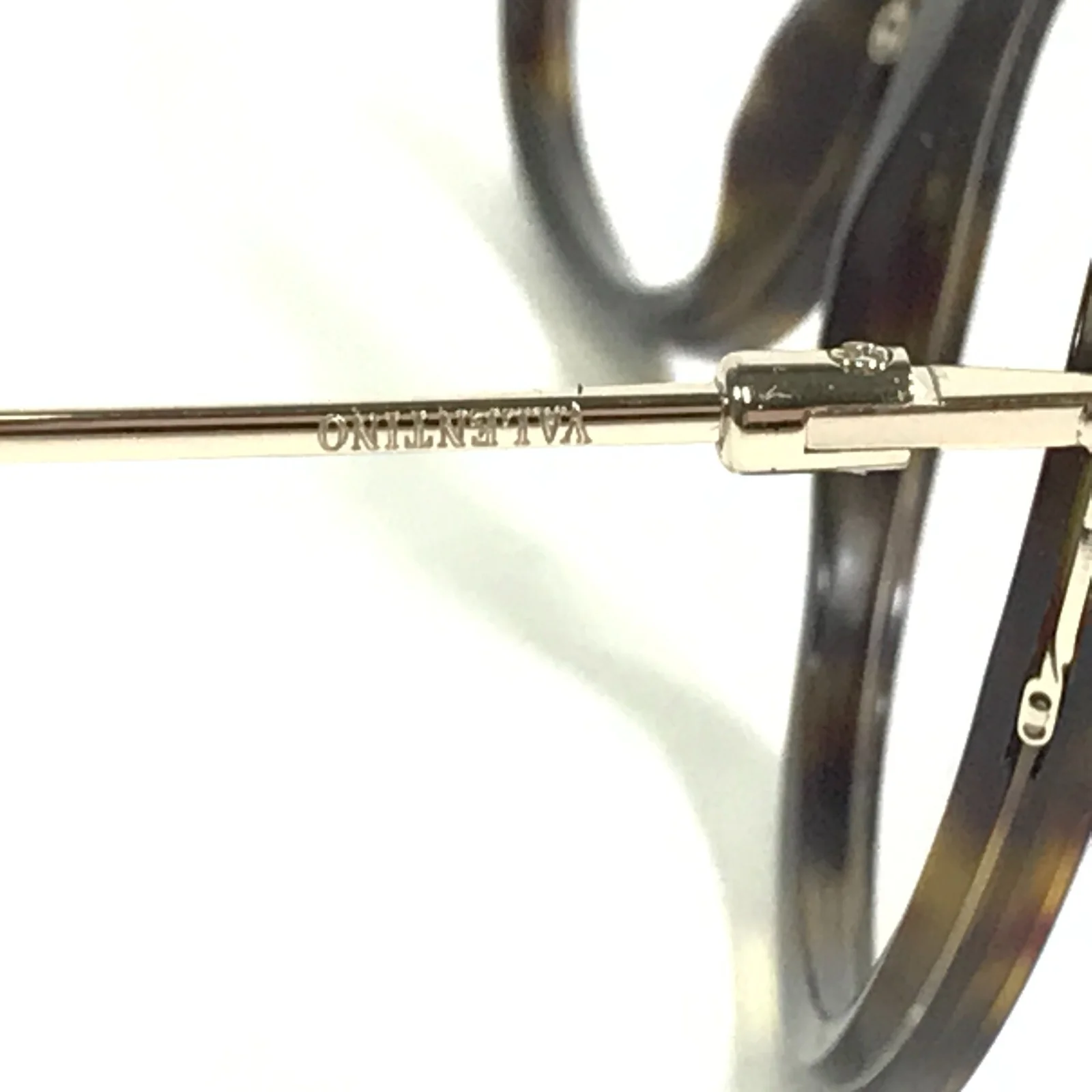 Valentino VA1006 3021 Eyeglasses Frames Brown Tortoise Gold Cat Eye 53-18-140 4