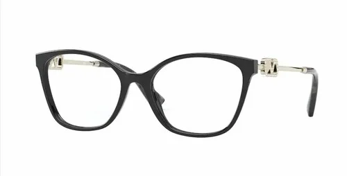 VALENTINO VA3050 5001 Black Rectangle Square Women