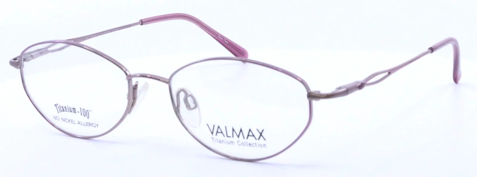 VALMAX Charmant VM6580 034 Pink Gold Womens Eyeglasses Frames 52-17-140