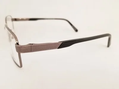VAN HEUSEN H159 Big Man Titanium eyeglasses Frame Gunmetal 59mm XL Korea 3