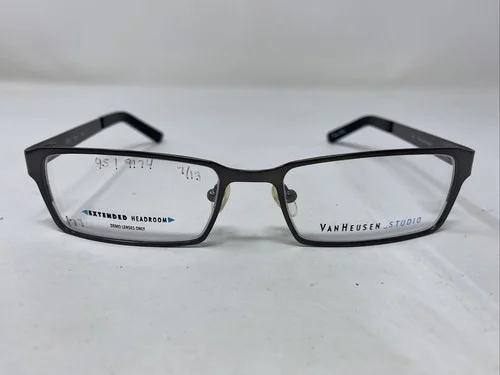 Van Heusen Studio Eyeglasses Frame S325 GUN 54-18-135 Gunmetal/Black MP63